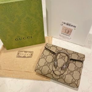 Gucci Dionysus Card Case Wallet